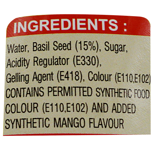 American Delight Basil Drink - Mango Flavored, 290 ml  