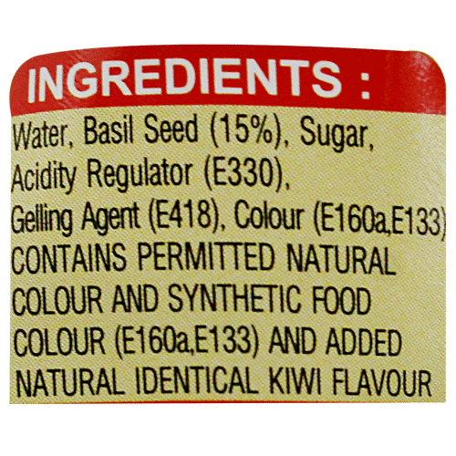 American Delight Basil Drink - Kiwi Flavored, 290 ml  