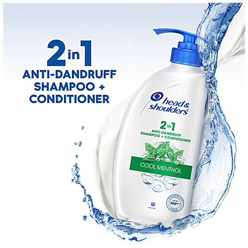 Buy Head Shoulders Shampoo Conditioner 2 In 1 Cool Menthol 675 Ml