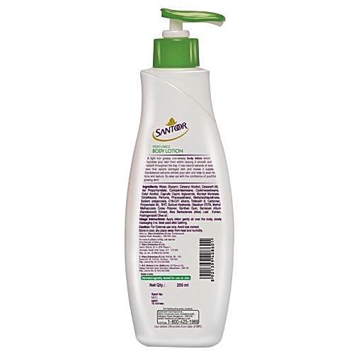 Buy Santoor Body Lotion Light Moisturising Perfumed Online at Best