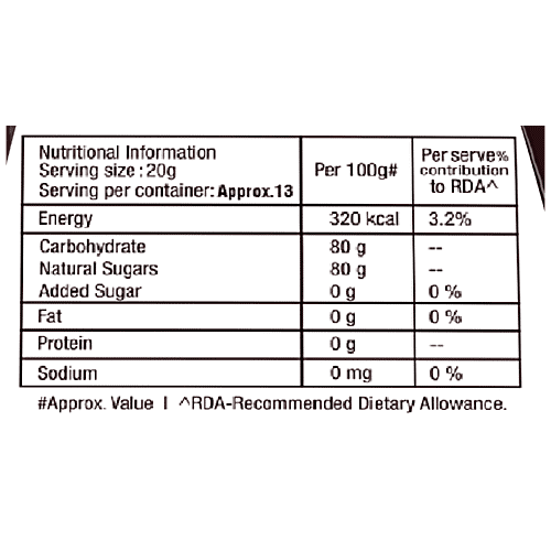 Rasna Healthy Day Pure Honey - Natural, No Added Sugar, 250 g No Added Sugar, No Fat