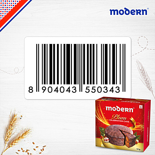 MODERN  Celebration Plum Cake, 1 kg Box 