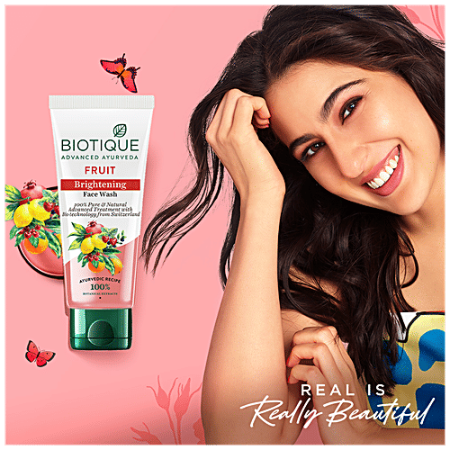 Buy Biotique Face Wash Bio White Whitening Brightening For All Skintypes 150 Ml Online At Best