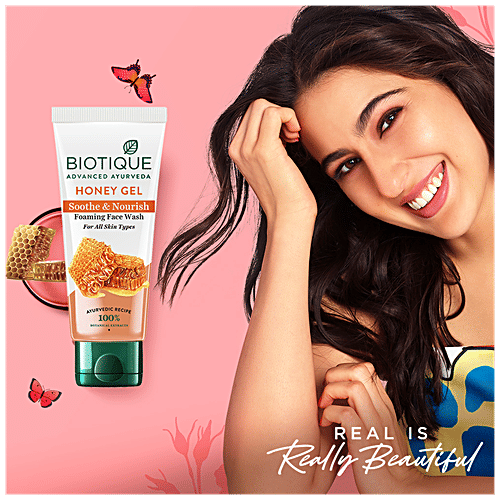 Buy Biotique Face Wash Bio Honey Gel Hydrating For All Skin Types 150