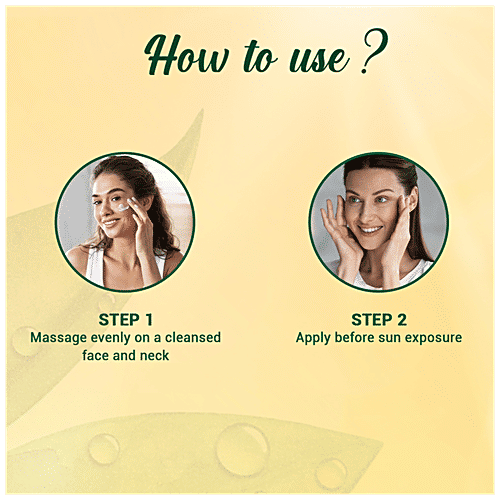 BIOTIQUE Sunscreen Moisturizer Lotion - Morning Nectar, Sun Protect, SPF 30+ UVA/UVB, For Visibly Flawless Skin, 120 ml  