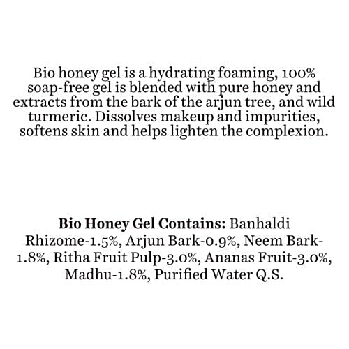 BIOTIQUE Face Wash - Gel, Bio Honey, 300 ml