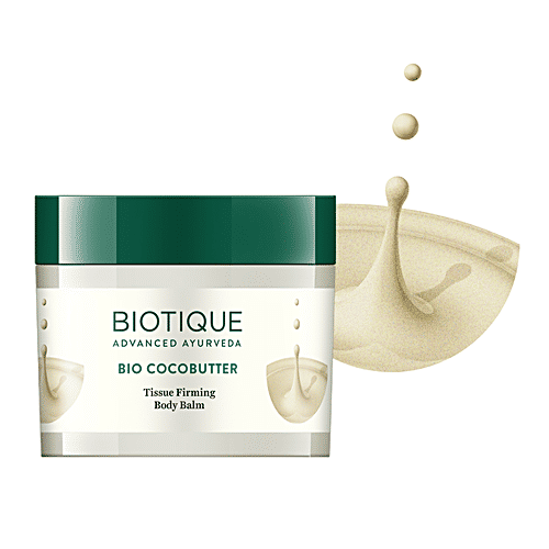BIOTIQUE Bio Coco Butter Tissue Firming Body Balm, 50 g  