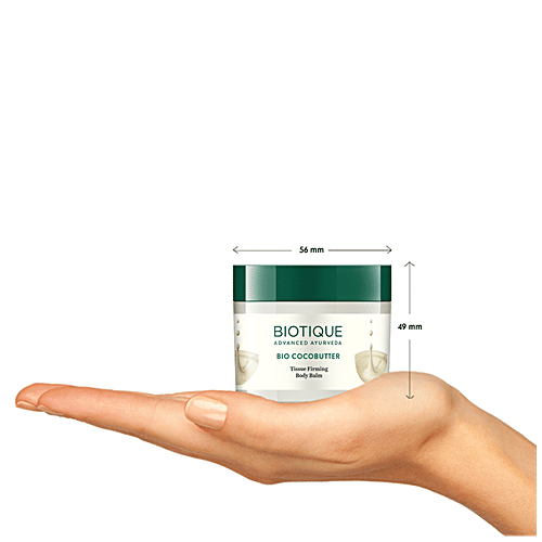 BIOTIQUE Bio Coco Butter Tissue Firming Body Balm, 50 g  