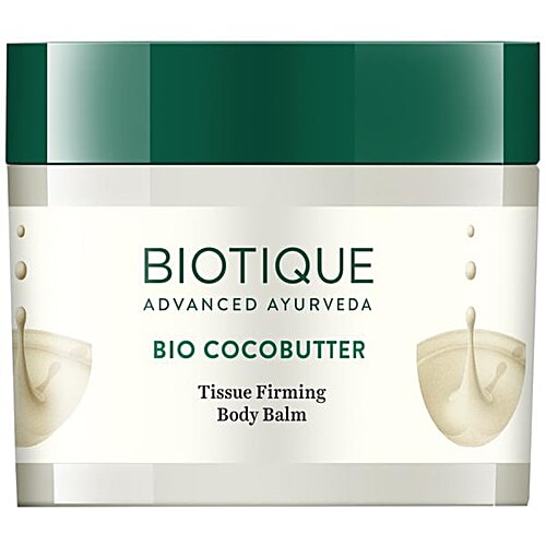 BIOTIQUE Bio Coco Butter Tissue Firming Body Balm, 50 g  