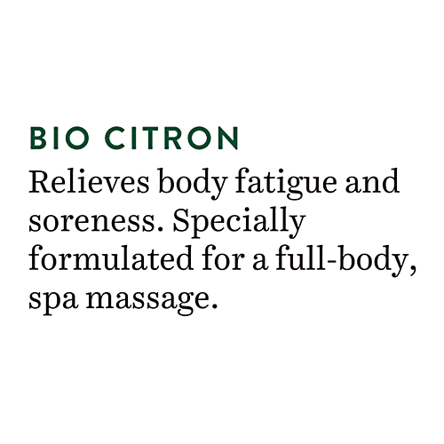 BIOTIQUE Body Massage Oil - Stimulating, Bio Citron, 200 ml  