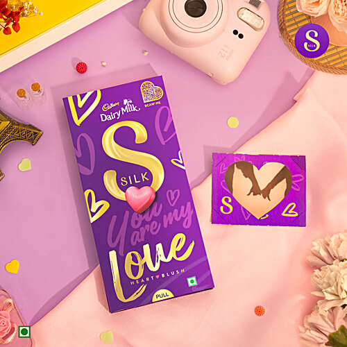 Buy Cadbury Dairy Milk Silk Valentine Special Gift Pack, Heart Pop, 250