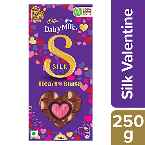 Buy Cadbury Dairy Milk Silk Valentine Special Gift Pack, Heart Pop, 250
