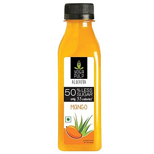 Buy Yoga Pulp Fruit Juice Mango With Aloevera Online at Best Price