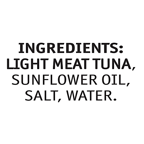 Tasty Nibbles Tuna Chunks - Light Meat, in Sunflower Oil, 185 g Canned light meat tuna chunks with sunflower oil as base Rich in Omega 3