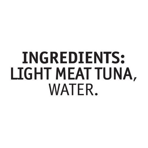 Tasty Nibbles Tuna Chunks - Light Meat, in Water, 185 g Canned light meat tuna chunks with water as base 