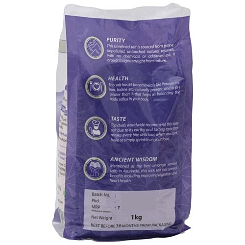 Puro Salt - Unrefined, 100% Natural, 1 kg  
