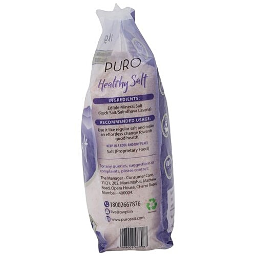 Puro Salt - Unrefined, 100% Natural, 1 kg  