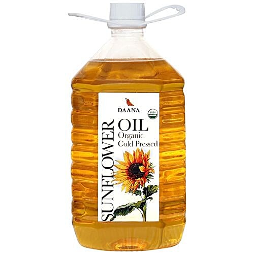 Buy Daana Organic Oil Sunflower, Cold Pressed, Single Origin Online