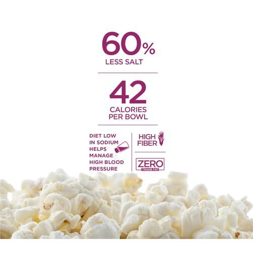 ACT II Instant Diet Popcorn - 60% Less Salt, 70 g  