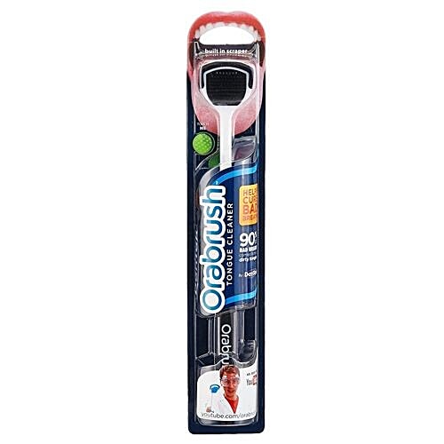 Buy Orabrush Tongue Cleaner Black 1 Pc Online At Best Price of Rs null