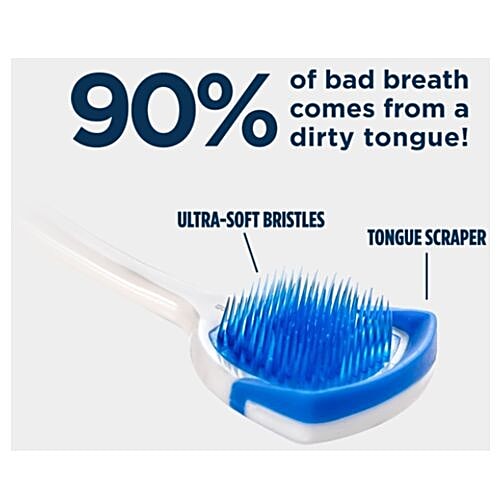 Buy Orabrush Tongue Cleaner Green 1 Pc Online At Best Price bigbasket