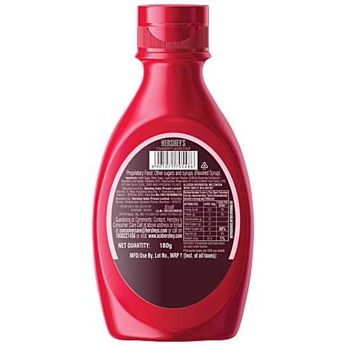 Hershey's Strawberry Syrup, 180 g  
