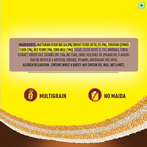 Kellogg's Multi Grain Chocos, 46 g  More Chocolatey, No Maida, Power of 5 Nutrients