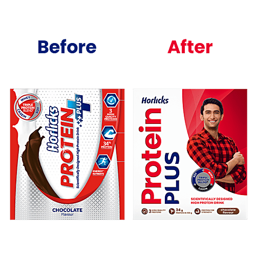 Horlicks Protein Plus, Chocolate, 200 g  