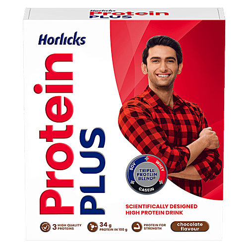 Horlicks Protein Plus, Chocolate, 200 g  