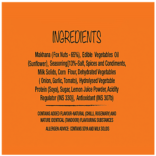 Too Yumm! Foxnuts - Tandoori, 30 g  