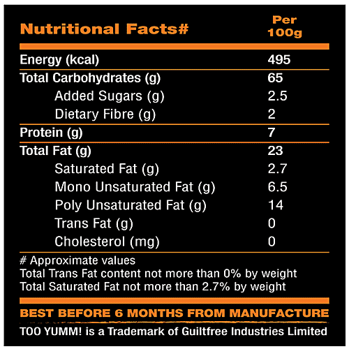Too Yumm! Foxnuts - Tandoori, 30 g  