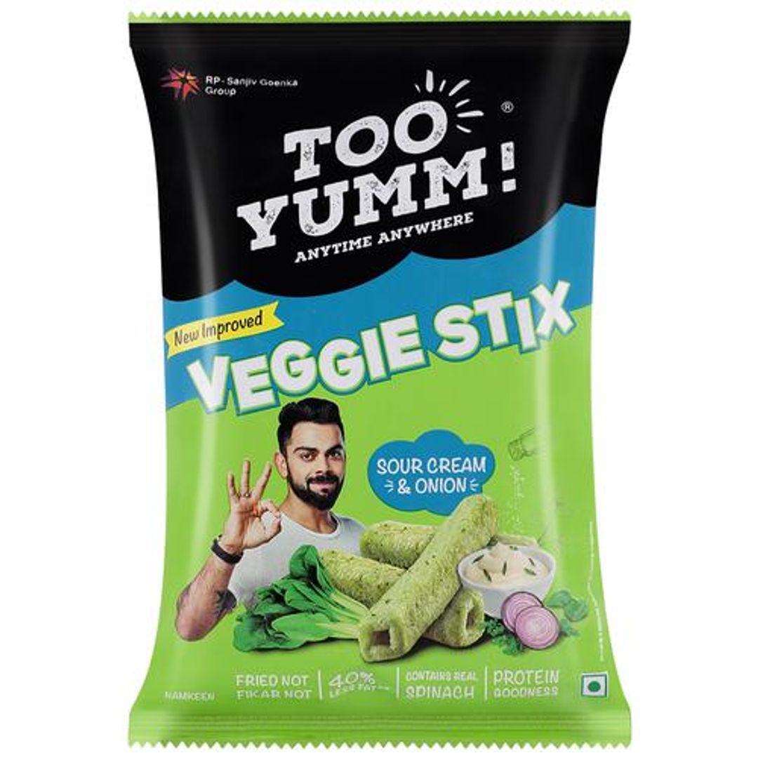 Too Yumm! Veggie Stix - Sour Cream & Onion, 45 g 