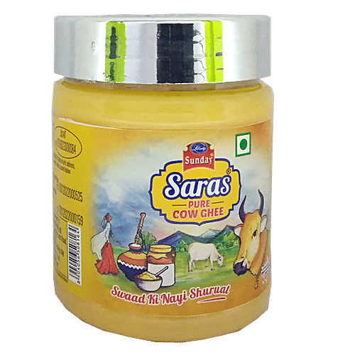 Buy Saras Pure Cow Ghee Online at Best Price of Rs null bigbasket