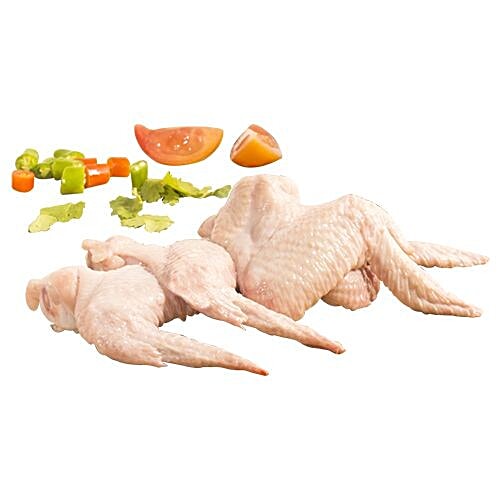 Buy Herboo Chicken Wings, Without Skin, Antibiotic Free Online at