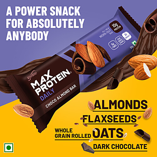 RiteBite Max Protein Daily Choco Almond Bar, 50 g  