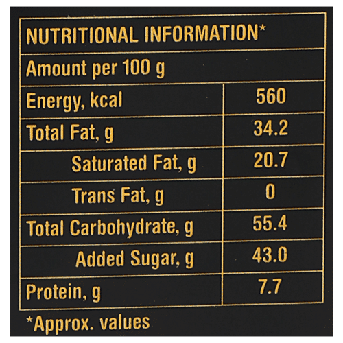 Amul Peru Dark Amazon, Single Origin Dark Chocolate - 55%, 125 g  