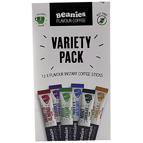 Buy Beanies Flavoured Instant Coffee Variety Pack 24 Gm Online At Best