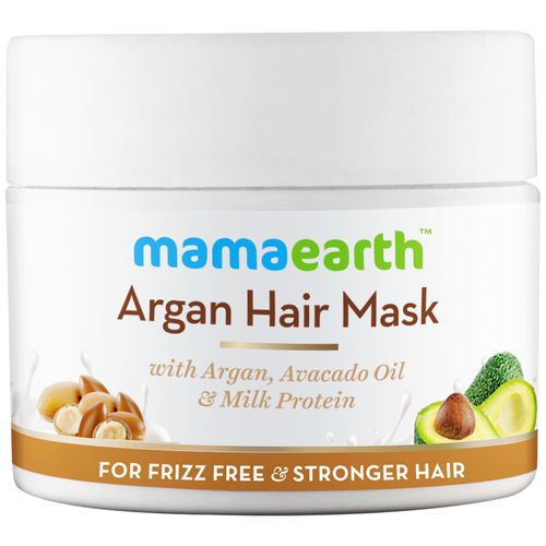 Mamaearth Hair Mask - Argan, To Reduce Hairfall, 200 ml  Paraben & Silicone Free