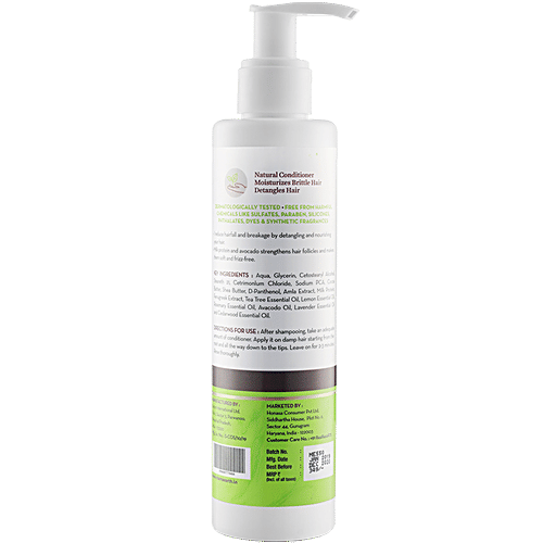 Mamaearth Hair Conditioner - No More Tangles, Silicone/Paraben free, 200 ml  