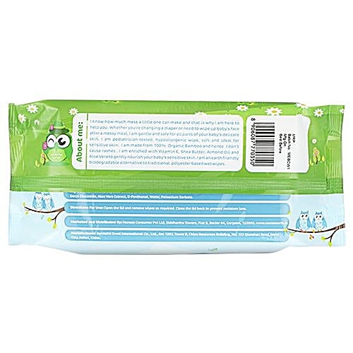 Buy Mamaearth Baby Wipes Bamboo Based, 200 g Online at desertcart UAE