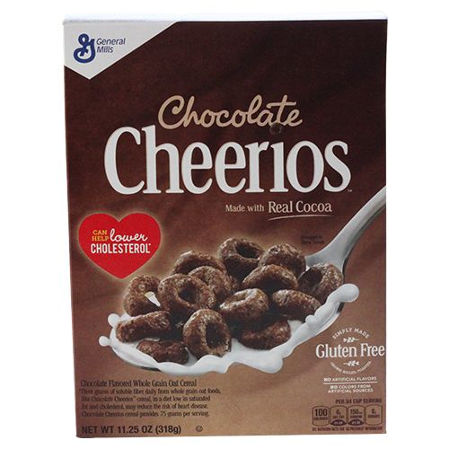 General Mills Cereals - Chocolate Cheerios, 318 g  