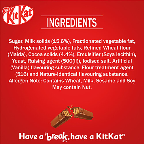 Nestle KitKat Minis Choco Coated Wafer Bars, 133.2 g (18 x 7.4 g) 
