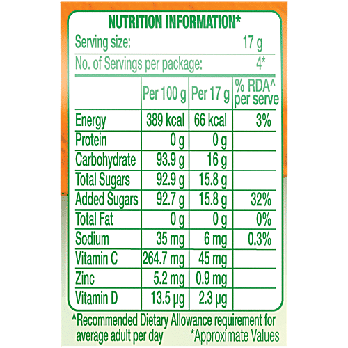 Tang Instant Drink Mix - Orange, 75 g  