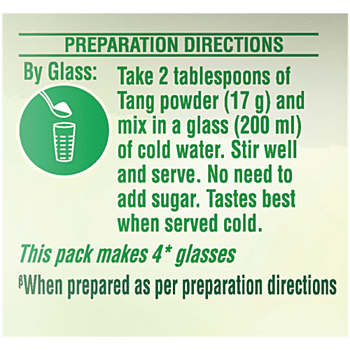 Tang Instant Drink Mix - Orange, 75 g  