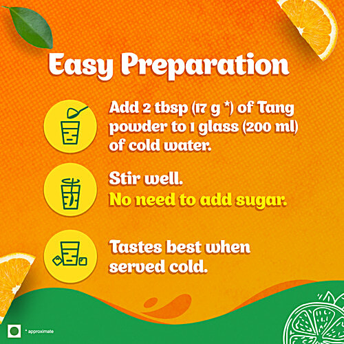 Tang Instant Drink Mix - Orange, 75 g  