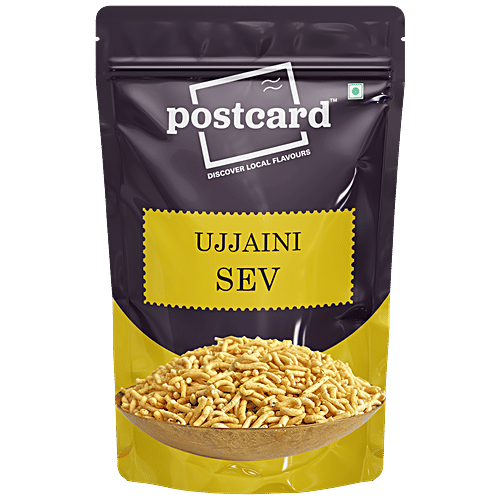 Buy Postcard Ujjaini Sev Mild Spice, Crispy, Crunchy Online at Best