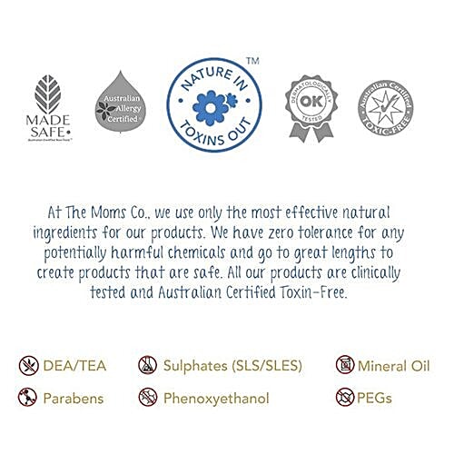 The Moms Co Natural Body Lotion - Nourishes & Hydrates Skin, Shea Butter, No Parabens, 200 ml  No Parabens