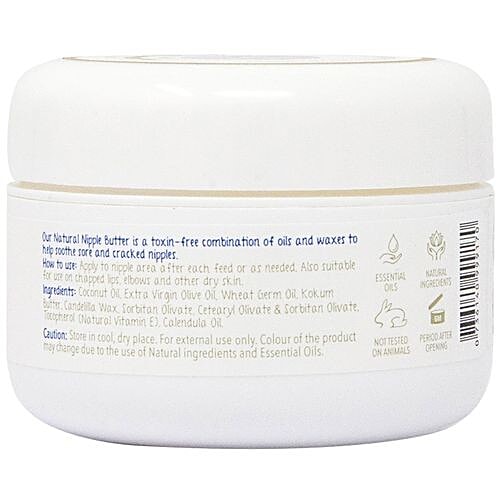 The Moms Co Natural Nipple Butter For Breastfeeding Moms, 25 g  
