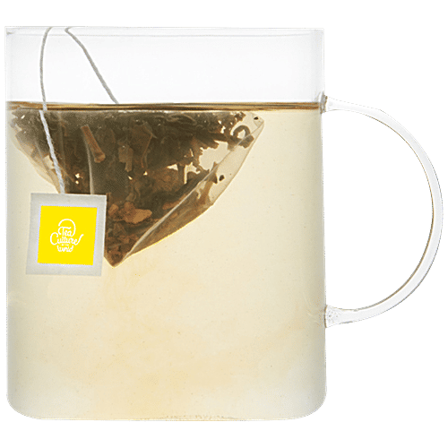 Tea Culture Of The World Green Tea - Refreshing Lemon Honey, 2 g (16 Bags x 2 g Each) Zero Fat