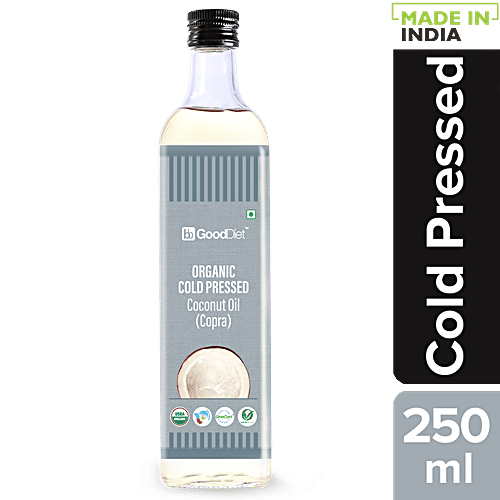 Buy GoodDiet Cold PressedÂ Oil Coconut, Extra Virgin 250 ml Online at